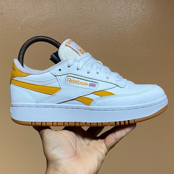 Reebok Classics Club C White And Gold Sneakers - Picture 4 of 15